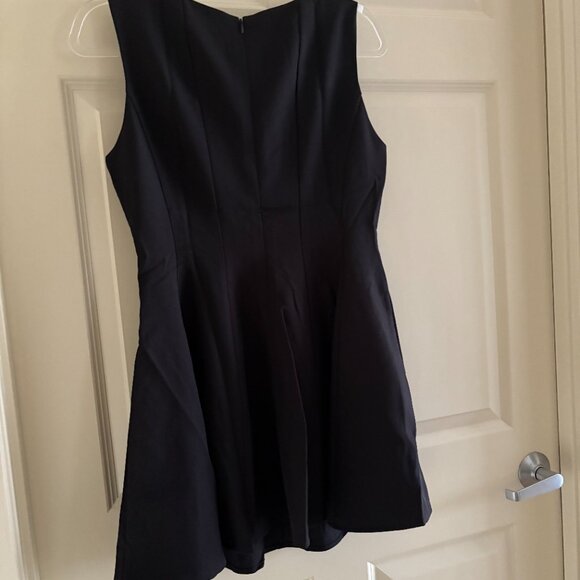 Black boat neck mini dress (NWT!) - Picture 4 of 4
